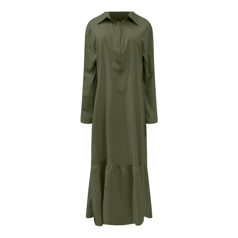 Women's Long Asymmetrical Shirt Dress With And Buttons Casual Maxi Dress Big Dress Split Loose Maxi Dress Ruffle Dresses for Women Summer Tunic Swing Dresses for Women Athletic Dress Summer Maxi - Women's Long Asymmetrical Shirt Dress With And Buttons Casual Maxi Dress Big Dress Split Loose Maxi Dress Ruffle Dresses for Women Summer Tunic Swing Dresses for Women Athletic Dress Summer Maxi -