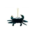 thumbnail image 2 of Aqua Crab Holiday Christmas Tree Ornament, Aqua Crab, Size: One Size, Gold Farb, 2 of 3