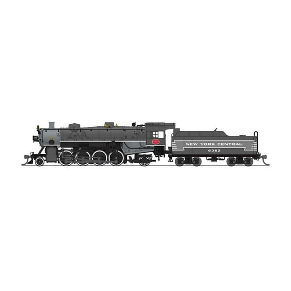 Broadway Limited Imports N USRA Light Mikado NYC 6362 Two-Tone Gray Prgn4 BLI7858 N Locomotives