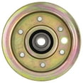 thumbnail image 4 of 8TEN Flat Idler Pulley for John Deere Husqvarna AM103480 131494 2 Pack 810-CID2224L, 4 of 8