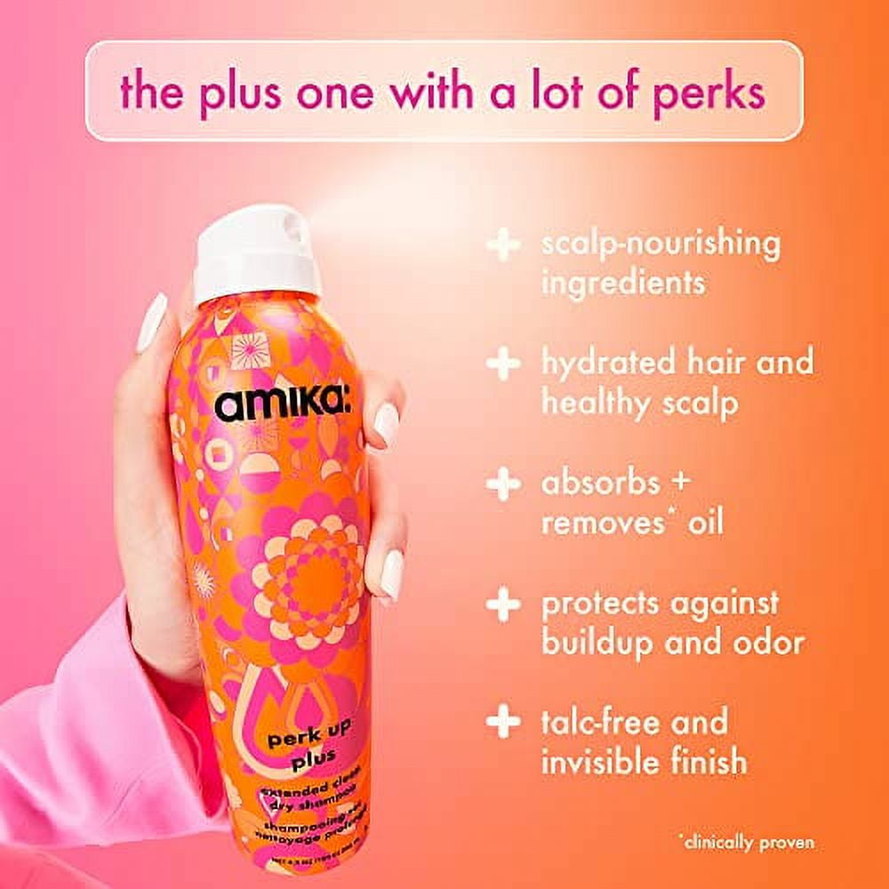 Amika Perk Up Plus Extended Clean Dry Shampoo 5.3 oz.