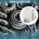thumbnail image 2 of Resistor del Motor del Ventilador HVAC Unique Bargains No.GHP961765 para Mazda 6 2014-2017 Metal Blanco Negro, 2 of 6