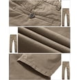 thumbnail image 5 of Pantalón casual slim fit elástico para hombre Match color caqui talla 36, 5 of 5