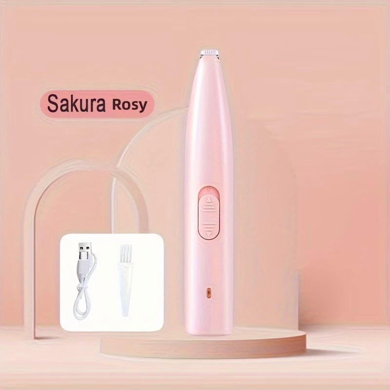 Quiet Electric Pet Hair Clipper for Dogs Cats Low-Noise Ergonomic Grooming Tool with Stainless Steel Blades for Home & Travel