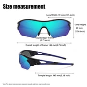 Polarized Sports Sunglasses for Men Women Youth Baseball Fishing Cycling Running Golf Motorcycle Tac Glasses UV400
