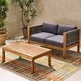 thumbnail image 6 of Exotic and Sturdy Outdoor Furniture - Create a Charming Outdoor Space with Acacia Wood and Rattan Set, 6 of 6