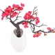 thumbnail image 4 of Flor de ciruelo artificial Flor de ciruelo falsa en maceta Flor decorativa artificial Bonsái en maceta, 4 of 7