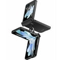 thumbnail image 5 of Frusde Compatible with Samsung Galaxy Z Flip 5 Case with Screen Protector Shockproof Z Flip 5 Hinge Case with Ring-Purple, 5 of 9