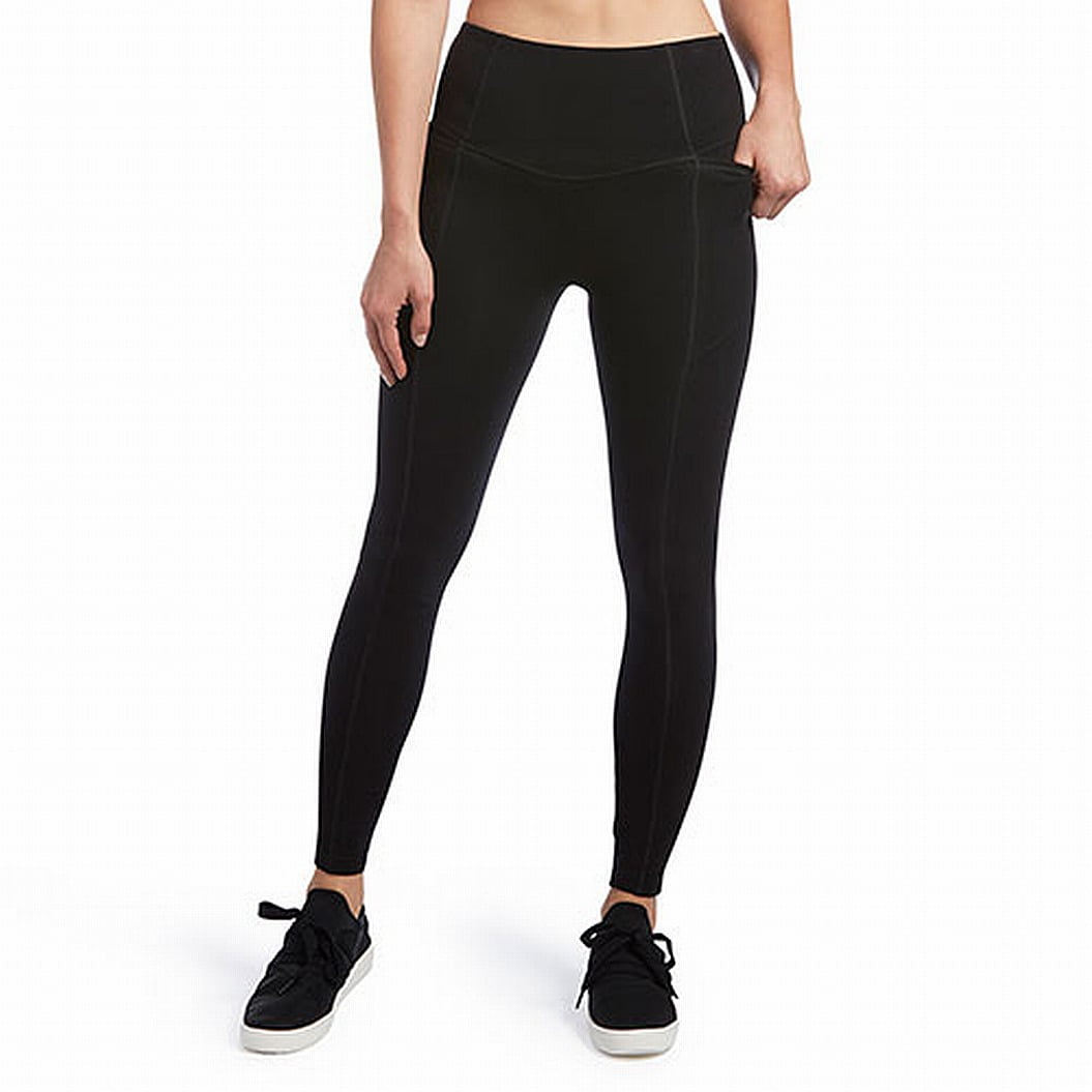 Hue Womens Leggings Large HighWaisted Pockets Solid L