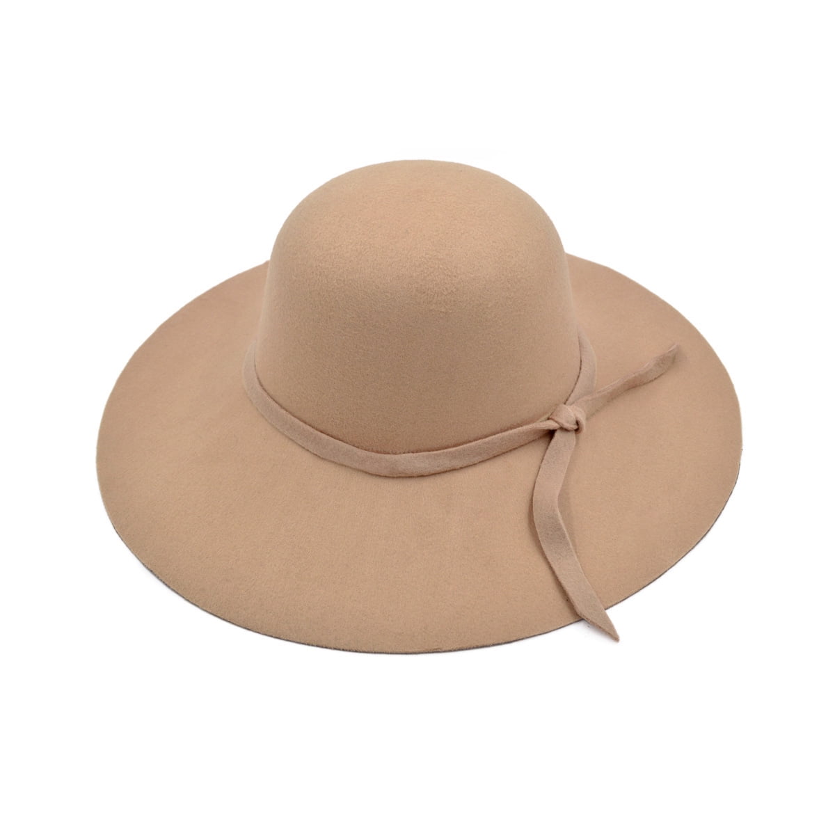 Wide Brim Floppy Hat, Camel 
