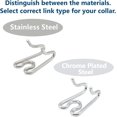 thumbnail image 2 of Coastal Pet Products Herm. Sprenger Extra Links for Dog Prong Collars 2.25mm Silver, 2 of 3