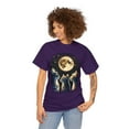 thumbnail image 4 of Funny 3 Cats with Moon meme for cat lover Unisex Heavy Cotton Tee, 4 of 8