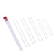 thumbnail image 3 of EeaseMX Kit de 10 agujas para enhebrar y coser, con frasco para guardarlas, para hacer joyas (5.8/7.6/10.2/11.5/12.8, 2 de cada una, tapa roja), 3 of 7