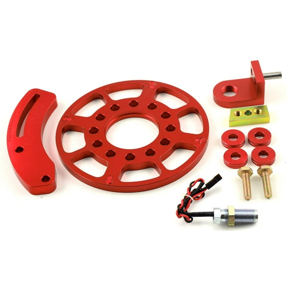 Speedmaster PCE680.1001 Compatible with Ford SB 289 302 351 Windsor 7" Aluminum Magnetic Crank Trigger Kit