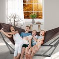 thumbnail image 5 of Tranquillo 1.2mm Hammock Stand & Hammock Net – Carry Bag Included (Brown), 5 of 8