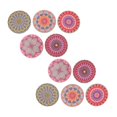 thumbnail image 1 of 10 Uds colgante de Color brillante colgante geométrico de madera creativo accesorios de joyería Diy gota de oreja para La LingWen 8390615565318, 1 of 1