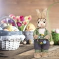 thumbnail image 4 of Artificial Straw Cute Bunny Standing Rabbit Home Garden Decoration decor easter bunny A, 4 of 9