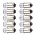thumbnail image 1 of Lot de 10 Ampoules LED Ba9s Ampoule 12V Éclairage Instrument Blanc Rouge, 1 of 7