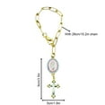 thumbnail image 2 of Steering Wheel Rosary Chain Decor with Religious Design for Car Interior, Suitable for Religious Drivers, 2 of 8