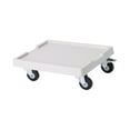 thumbnail image 3 of oshhni Pallet Trolley Accessories Planter Stand with Wheel for Home Office Backyard white, 3 of 9