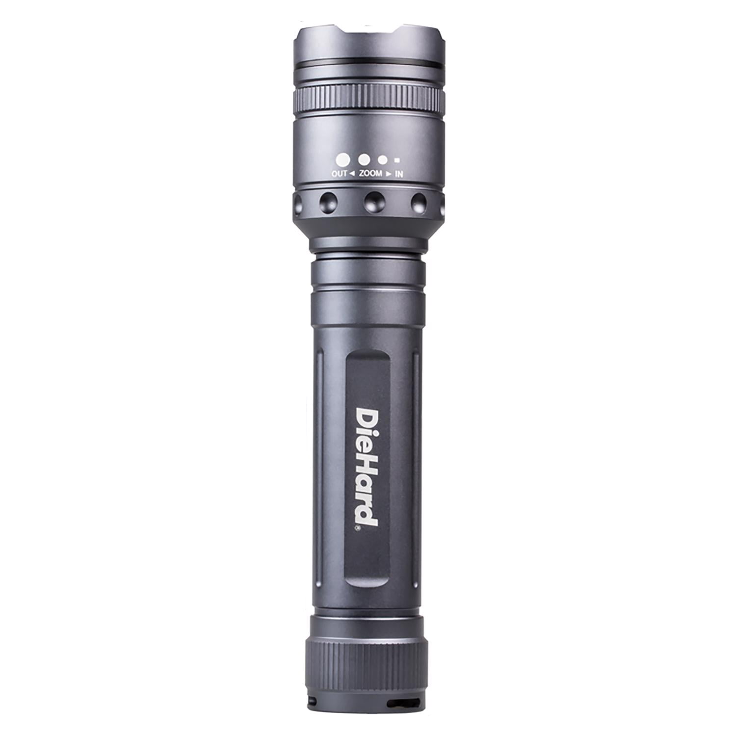DieHard 41-6124 2,400-Lumen Twist Focus Flashlight