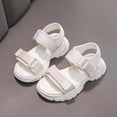 thumbnail image 5 of oqasdz Girls Sandals Comfortable Thick Sole Kids Sandals with Straps for Everyday Play and Beach Adventures Casual Summer, 5 of 6