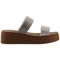 thumbnail image 1 of Sandalia Mujer Vosse Plataforma Casual plateado 23, 1 of 6
