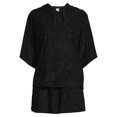 thumbnail image 3 of Secret Treasures Women's Sleepwear Sleep Terry Shorty Set, 3 of 5