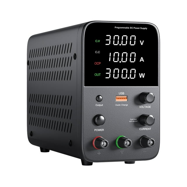 Alimentation CC Réglable Alimentation Programmable de Laboratoire Alimentation Alarme de Court-Circuit Réglages Variables Gros et Fins Régulateur de Tension