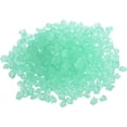 thumbnail image 1 of MECCANIXITY 1000pcs Glow Rocks 8-10mm Glow Pebbles Decoration in The Dark Luminous Stones Decor DIY Decorative Light Green for Garden, Potted Plant, Fish Tank, 1 of 8