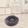thumbnail image 3 of Lit pour Animaux Rond Chaud Antidérapant Doux Lit de Sommeil pour Chat Coussin pour Chiot Lit Nid pour Chat, 3 of 6