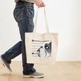 thumbnail image 4 of CafePress - Bulldog4 Nb Tote Bag - Unisex Canvas Tote Bag, Beige, 1-Piece, 4 of 7