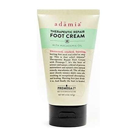 Adamia UPC 858837005077 - Adamia Therapeutic Repair Foot Cream with Macadamia ...