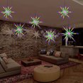 thumbnail image 5 of Rosnek Firework Lights Hanging Starburst Lights, Firework Fairy String Lights with Remote Battery Operated for Home Party Christmas Decor, 1 Pack, 5 of 6
