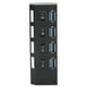 thumbnail image 4 of USB 3.0 Hub USB Splitter USB Port USB Adapter USB Hub Charger Multi USB Port ExpanderConcentrador USB 3.0, puerto USB Transmisión estable y confiable de 5 Gbps para teclado LHCER NONE, 4 of 5