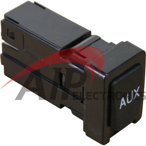 AIP Electronics Premium AUX Auxiliary Audio Jack Compatible Replacement For 2007-2015 Toyota 86190-02010 Oem Fit SW2139