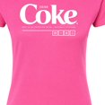 thumbnail image 3 of Coca-Cola - Drink Coke Enjoy - Juniors Fitted Graphic T-Shirt, 3 of 5