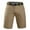 Khaki, variant on Mqqzkk Mens Hiking Cargo Shorts Lightweight Casual Work Shorts Golf Fishing Outdoor Fashion Stretchy Summer Shorts with Pockets