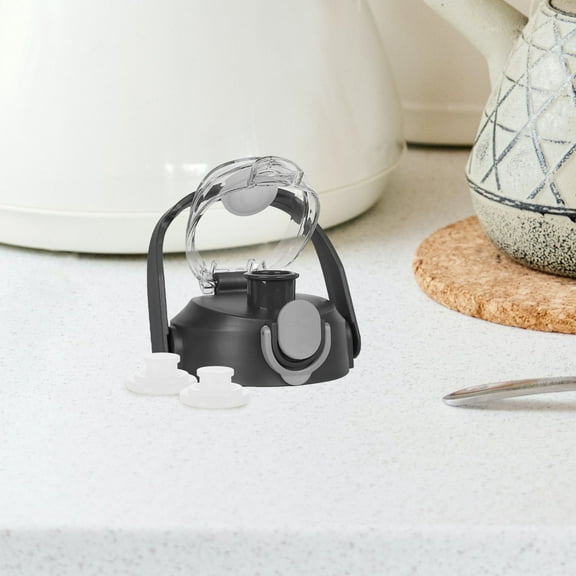 IBASETOY 4 Pack Silicone Lid Plug Replacement Caps for Water Bottles Leak Proof