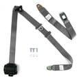 thumbnail image 1 of 3 Point Retractable Grey 166 in. Safety Seat Belt Standard Push Button Bench, 1 of 1