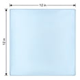 thumbnail image 6 of REGALWOVEN 12 Pack Cloth Napkins, Satin Washable and Reusable Table Dinner Napkins for Restaurant, Weddings, Event and Parties Blue 12x12inch, 6 of 6