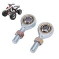 thumbnail image 1 of Tie Rod End Ball Joint Bearing, 2Pcs Steel Alloy M10 Easy Installation Tie Rod End Joint Bearing  for Quad Go Kart, 1 of 7
