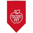 thumbnail image 2 of Pet and Dog Bandana Screen Printed, "Teachers Pet", 2 of 10