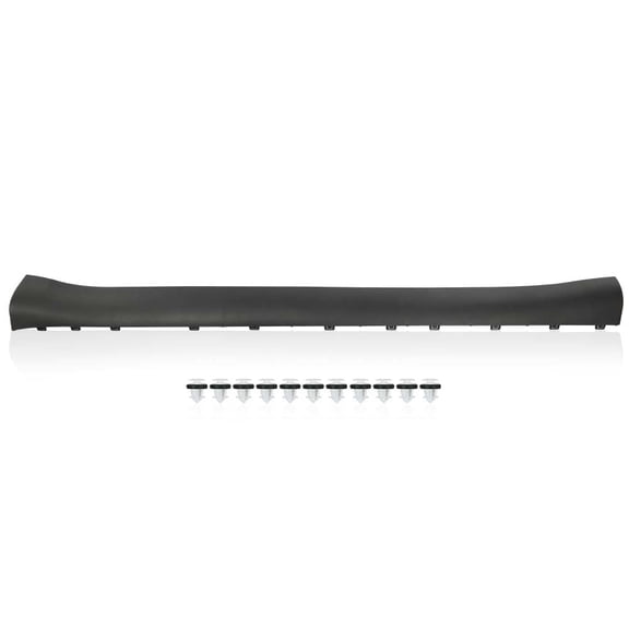 CROSSDESIGN Side Skirt Rocker Panel Molding Fit for Tesla Model Y 2020-2022 Black