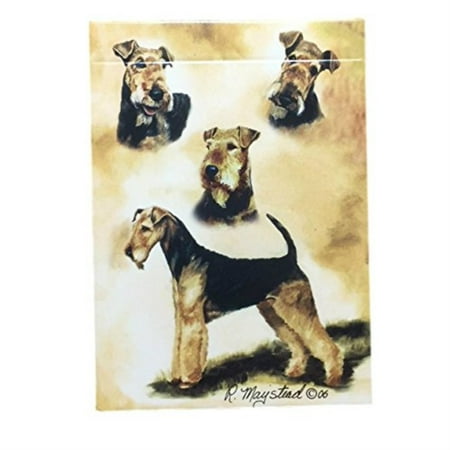 airedale terrier dog playing cards by best (Best Multiplayer Games To Play With Friends)