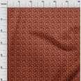 thumbnail image 3 of oneOone Polyester Spandex Red Fabric Kalamkari Sewing Craft Projects Fabric Prints By Yard 56 Inch Wide, 3 of 5