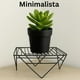 thumbnail image 4 of Base Metálica para Maceta Grande con Soporte Elevador de Plantas Interior y Exterior Estructura Resistente Anticorrosivo para jardín y hogar, Negro de uso Rústico o Moderno, 4 of 7