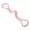 Pink, variant on Yihuala Fitness Resistance Bands Arm Back Shoulder Exercise Elastic Rope Stretch Fitness Band Back Training Rope Training Device