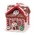 thumbnail image 4 of Figura colgante de casa de pueblo navideña, adorno navideño para oficina y hotel. Estilo G, 4 of 9