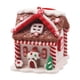 thumbnail image 4 of Figura colgante de casa de pueblo navideña, adorno navideño para centros comerciales, corona Estilo G, 4 of 9